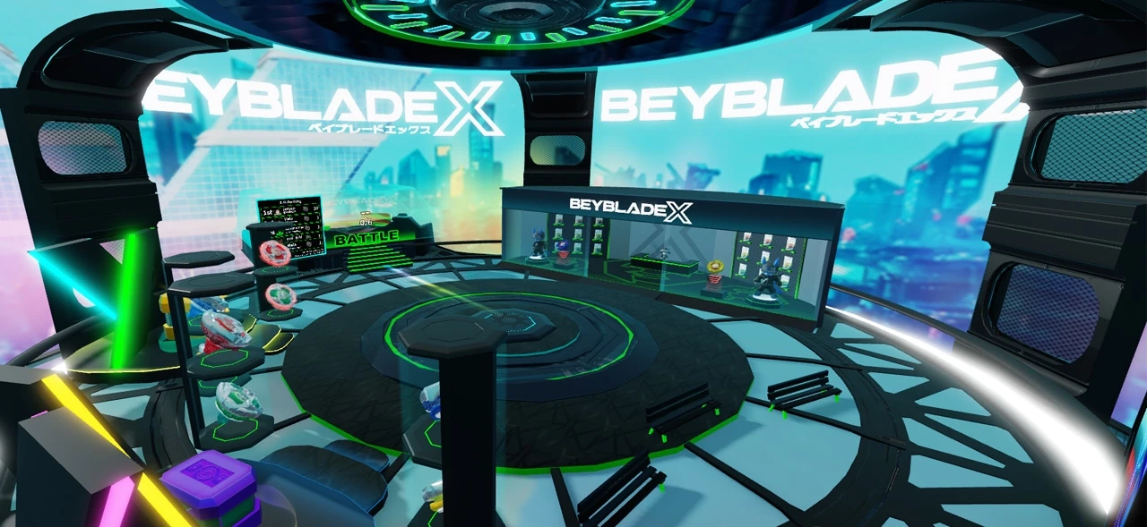 ロブラボが開発協力した「BLADE CITY -BEYBLADE X」が公開の掲載画像 2