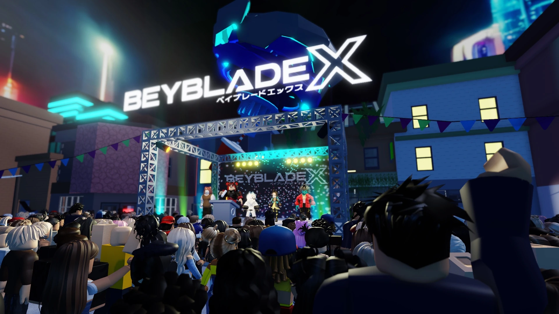 タカラトミー「ベイブレードエックス」のRobloxプロジェクトに協力しますの掲載画像 1
