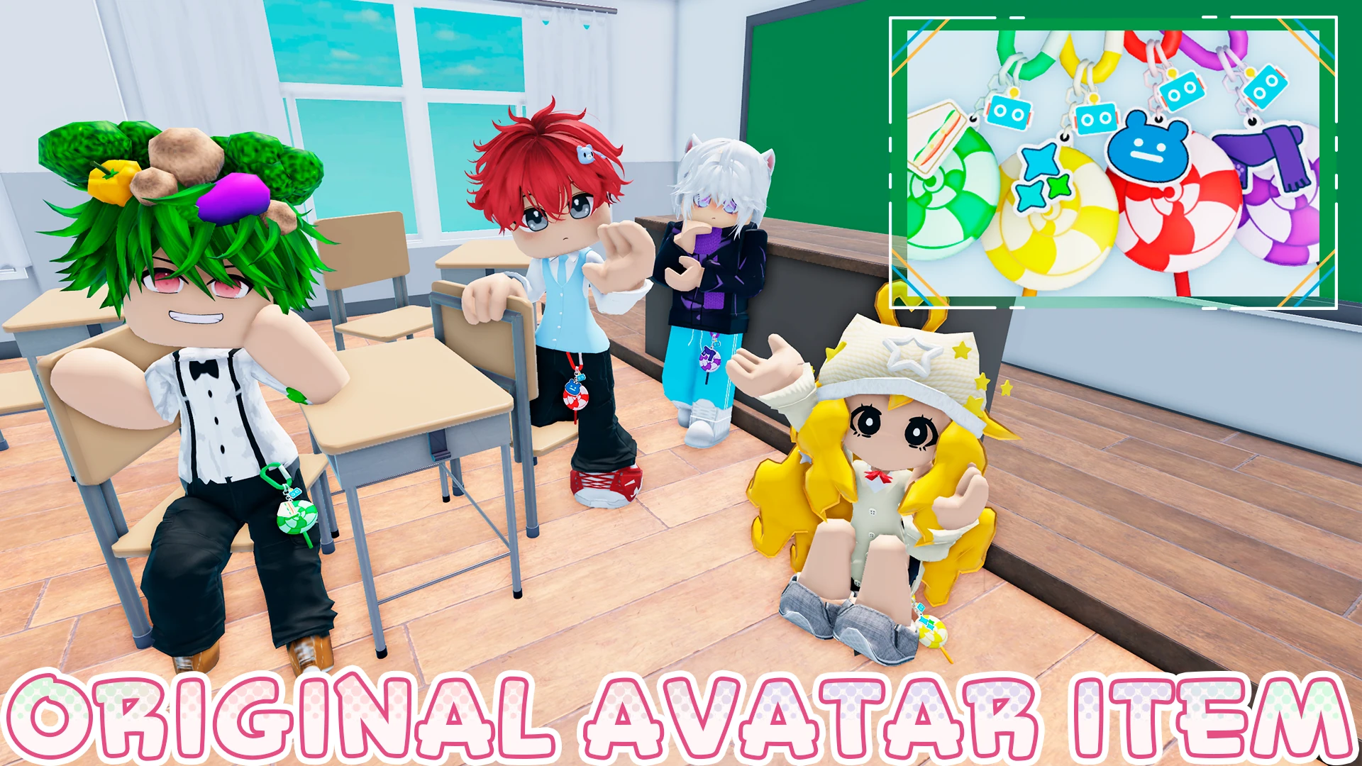 「Roblox オンリーワンアイテム」でよろずや学園様のアイテムを作成の掲載画像 1