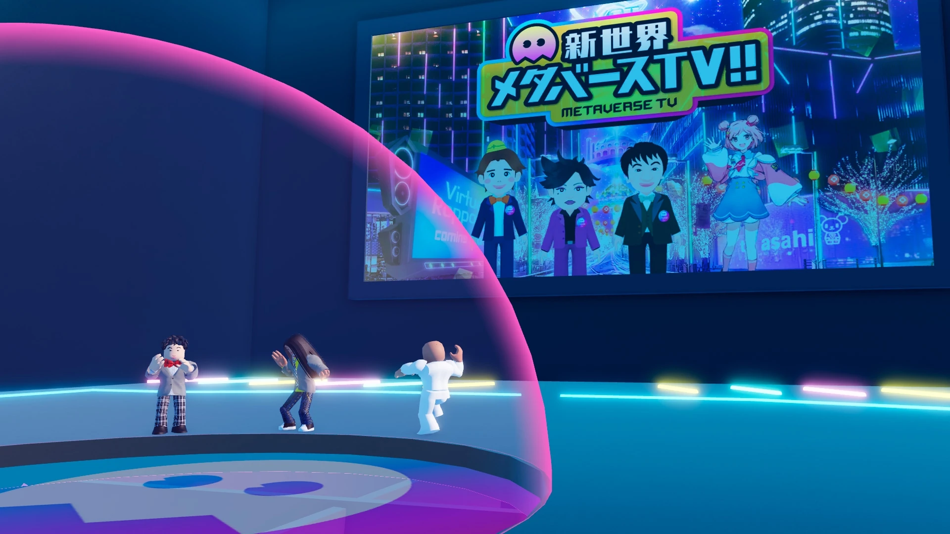 テレビ朝日「メタバースTV!!」コラボゲーム第四弾公開の掲載画像 1
